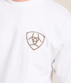 Ariat Frontier Patriot T-Shirt White Hot