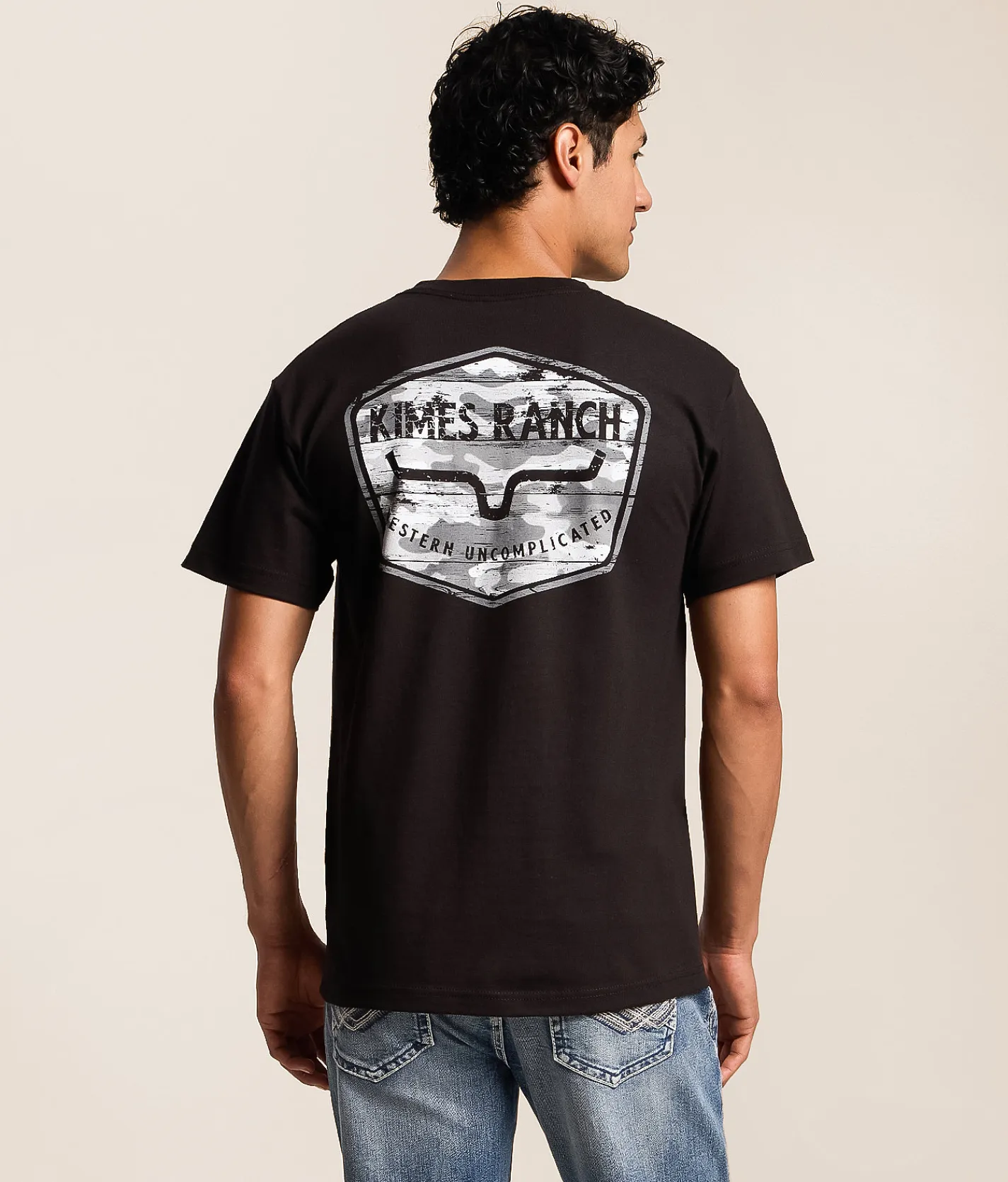 Tops|Graphic T-Shirts | Kimes Ranch Front N Center T-Shirt Black