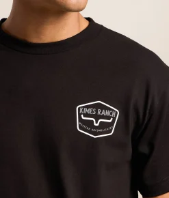 Tops|Graphic T-Shirts | Kimes Ranch Front N Center T-Shirt Black