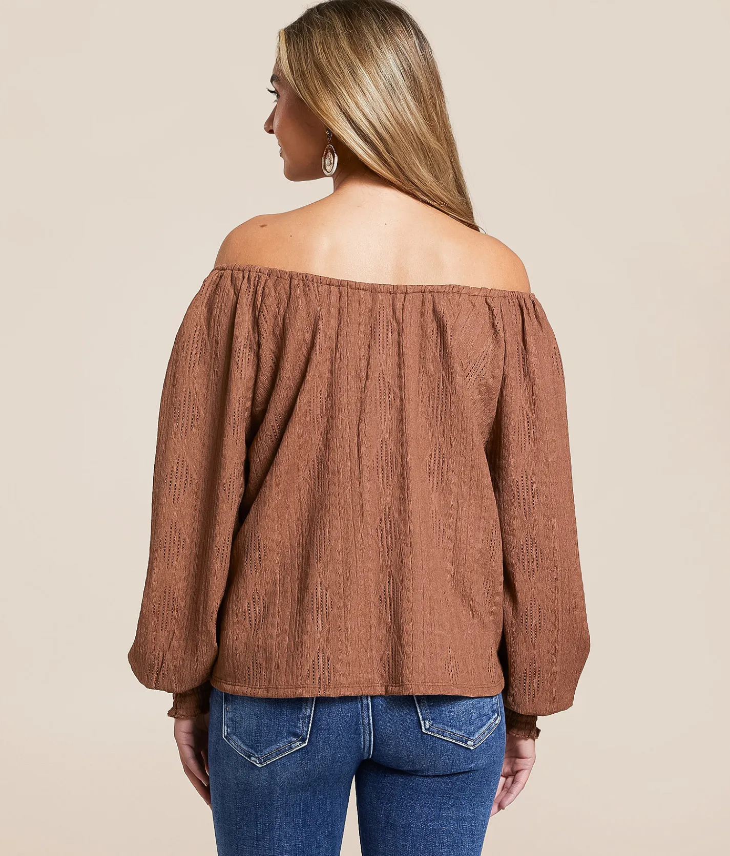 Daytrip Front Tie Two-Way Top Raw Hide Outlet