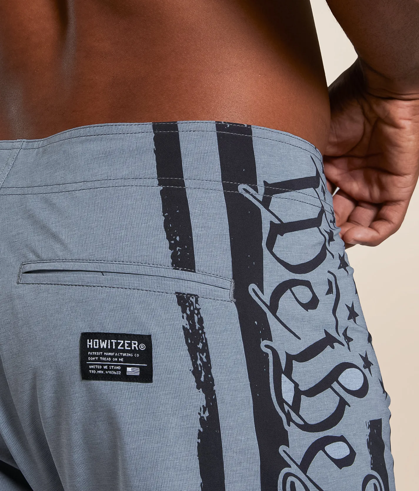 Howitzer Frostbite Stretch Boardshort Light Blue Outlet