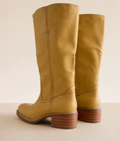 Frye and Co. Frye and Co. Miranda Wide Calf Boot Banana Best
