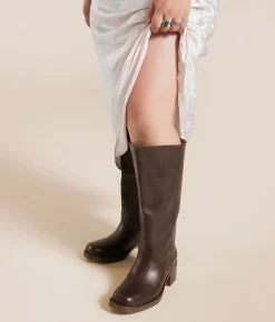 Shoes | Frye and Co. Miranda Wide Calf Boot Dk Brown