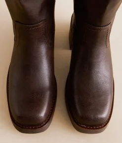 Shoes | Frye and Co. Miranda Wide Calf Boot Dk Brown