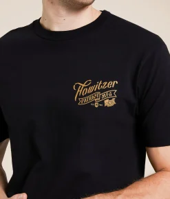 Graphic T-Shirts | Howitzer Full Mass T-Shirt Black