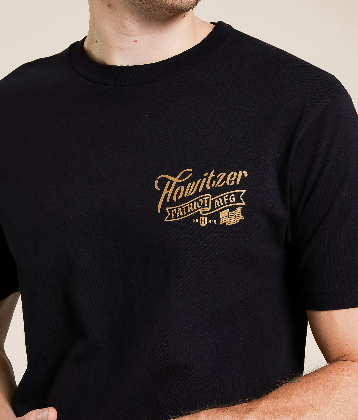 Graphic T-Shirts | Howitzer Full Mass T-Shirt Black