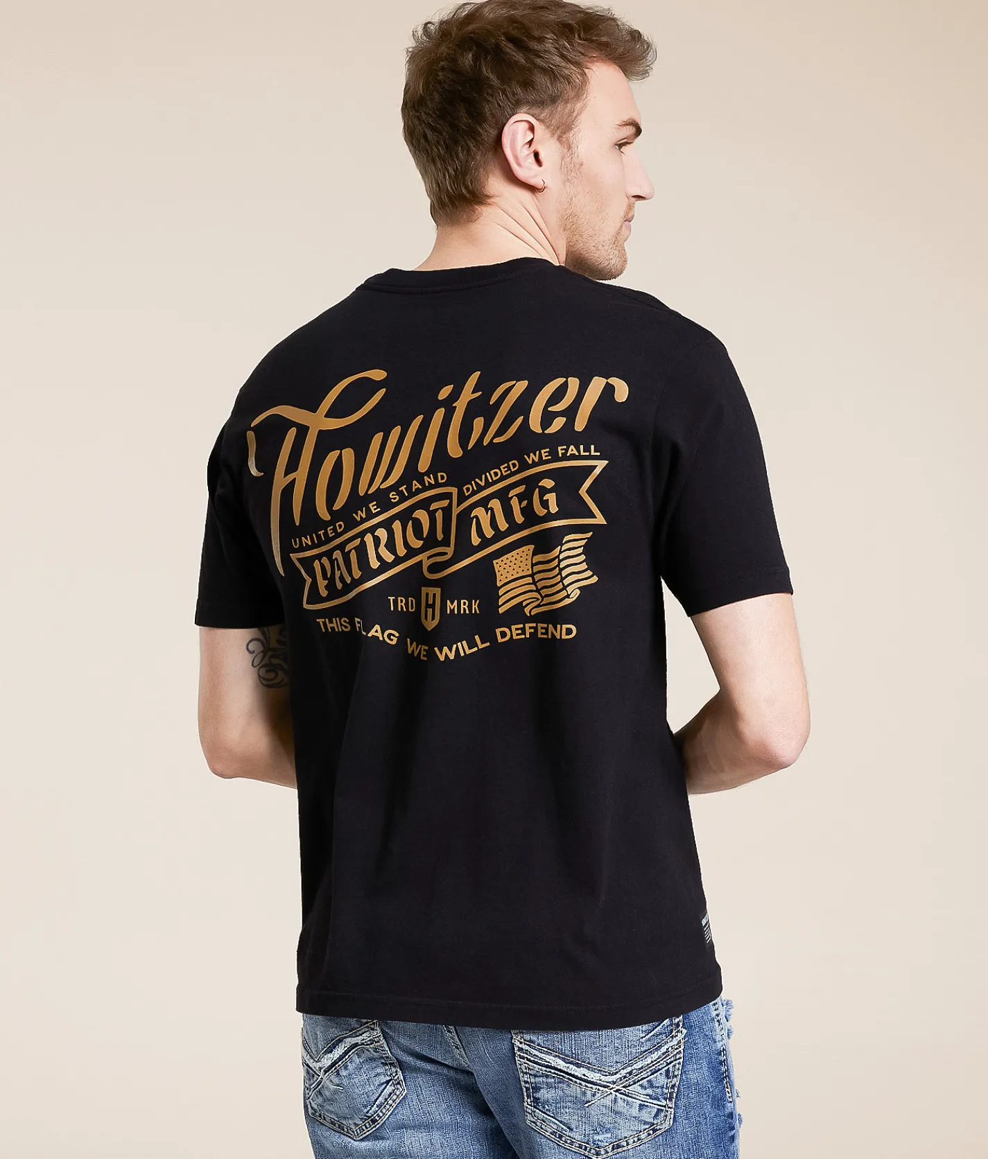 Graphic T-Shirts | Howitzer Full Mass T-Shirt Black