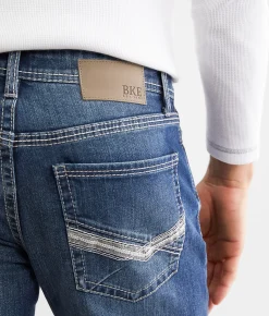 Sale Jeans|Bottoms | BKE Fulton Boot Stretch Jean Podolac