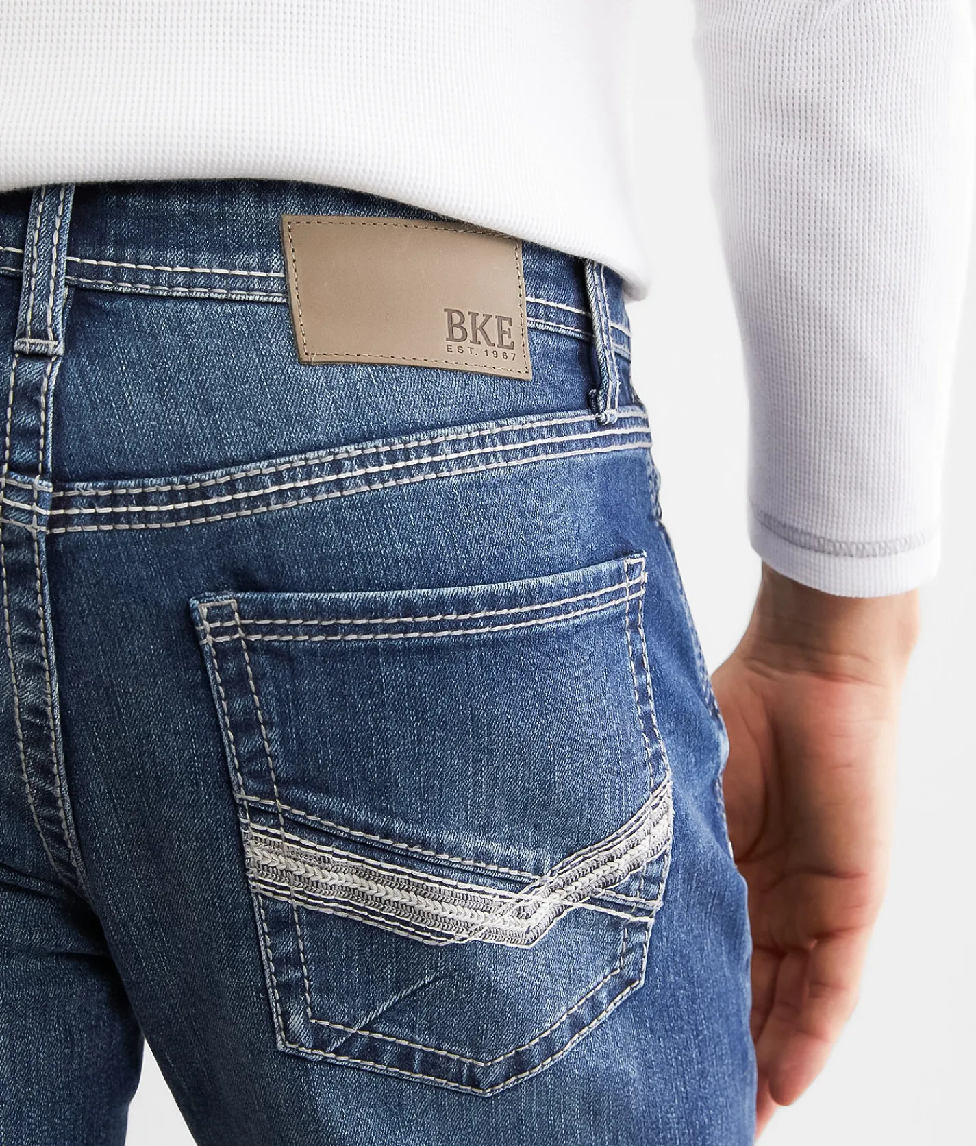 Sale Jeans|Bottoms | BKE Fulton Boot Stretch Jean Podolac