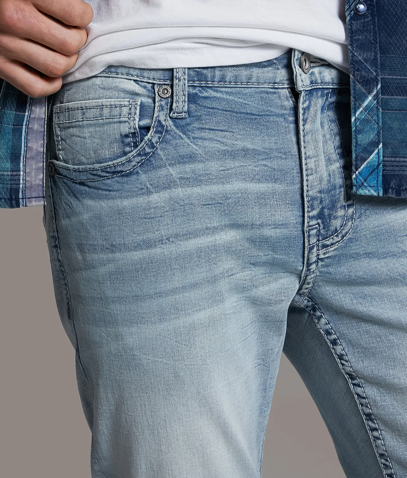 Bottoms | BKE Fulton Boot Stretch Jean Napolean