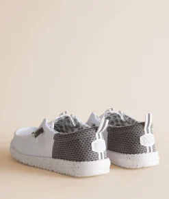HEYDUDE™ Funk Sphere Shoe White Grey New