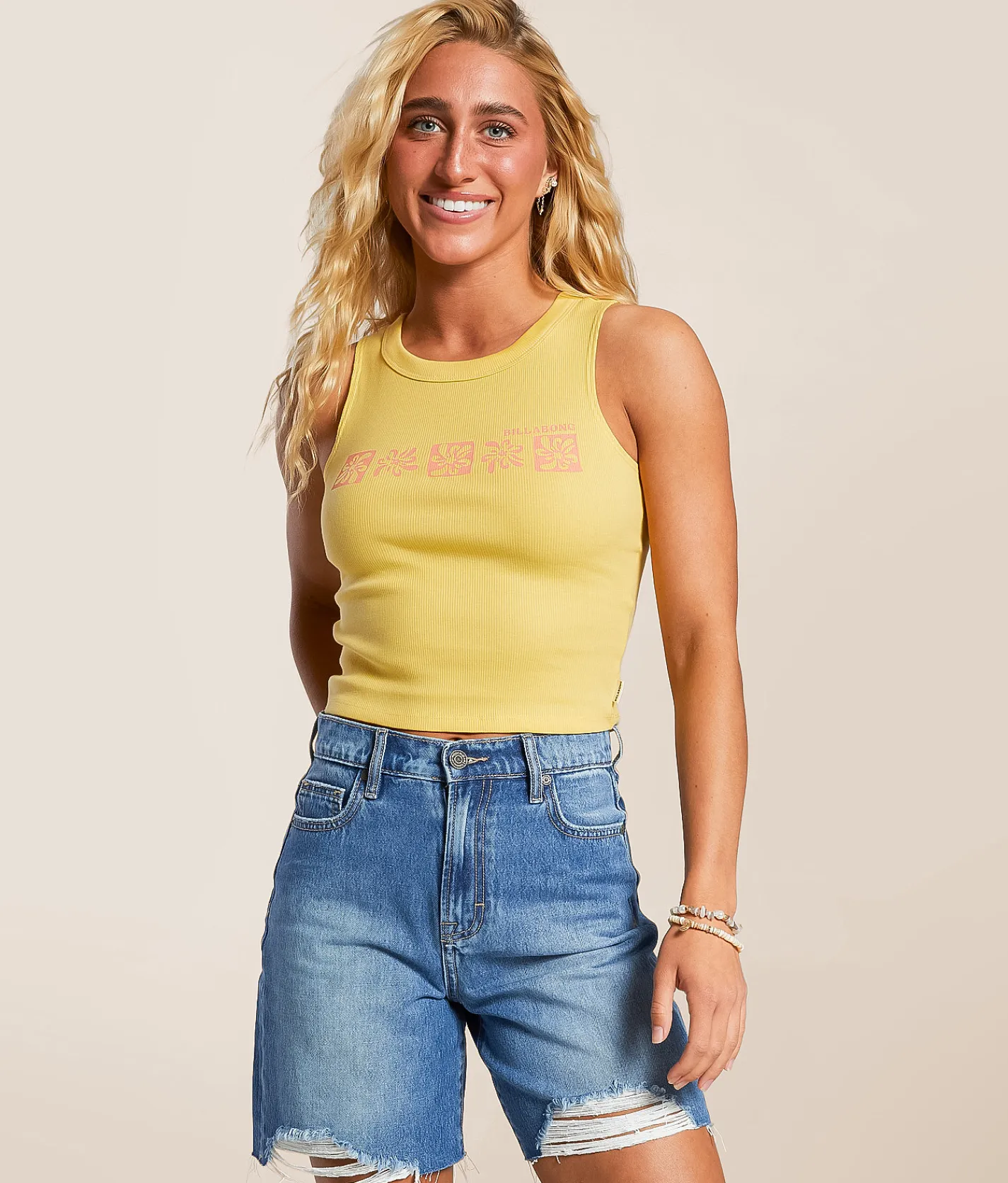 Tops | Billabong Fun Times Tank Top Freshly Squeezed