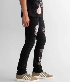 First Row® Future Straight Stretch Jean Black Best