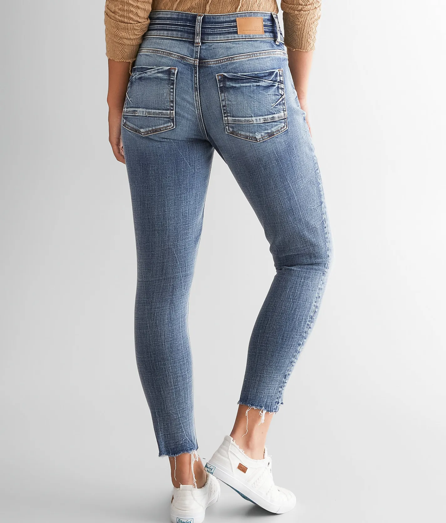 BKE Gabby Ankle Skinny Stretch Jean Sallet New