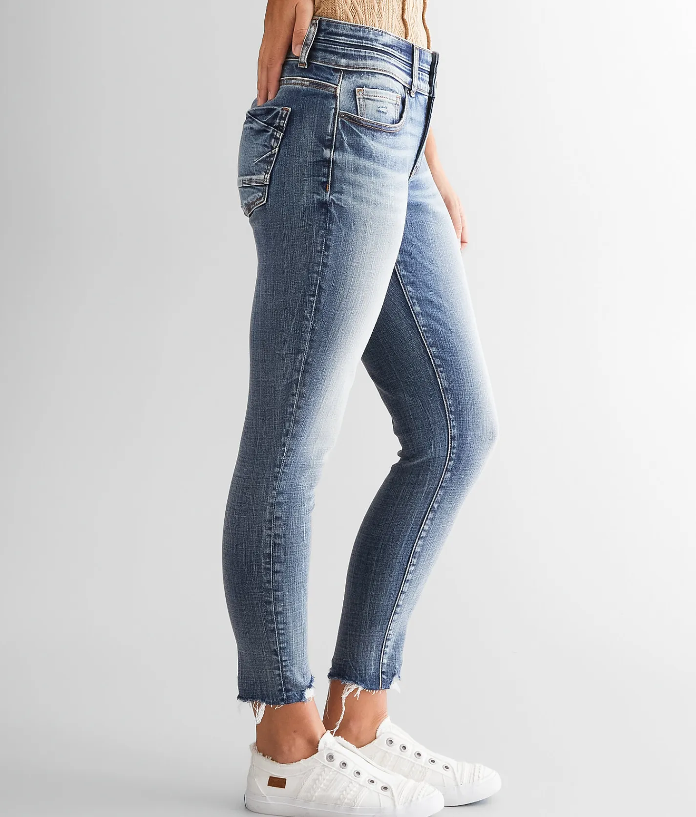 BKE Gabby Ankle Skinny Stretch Jean Sallet New