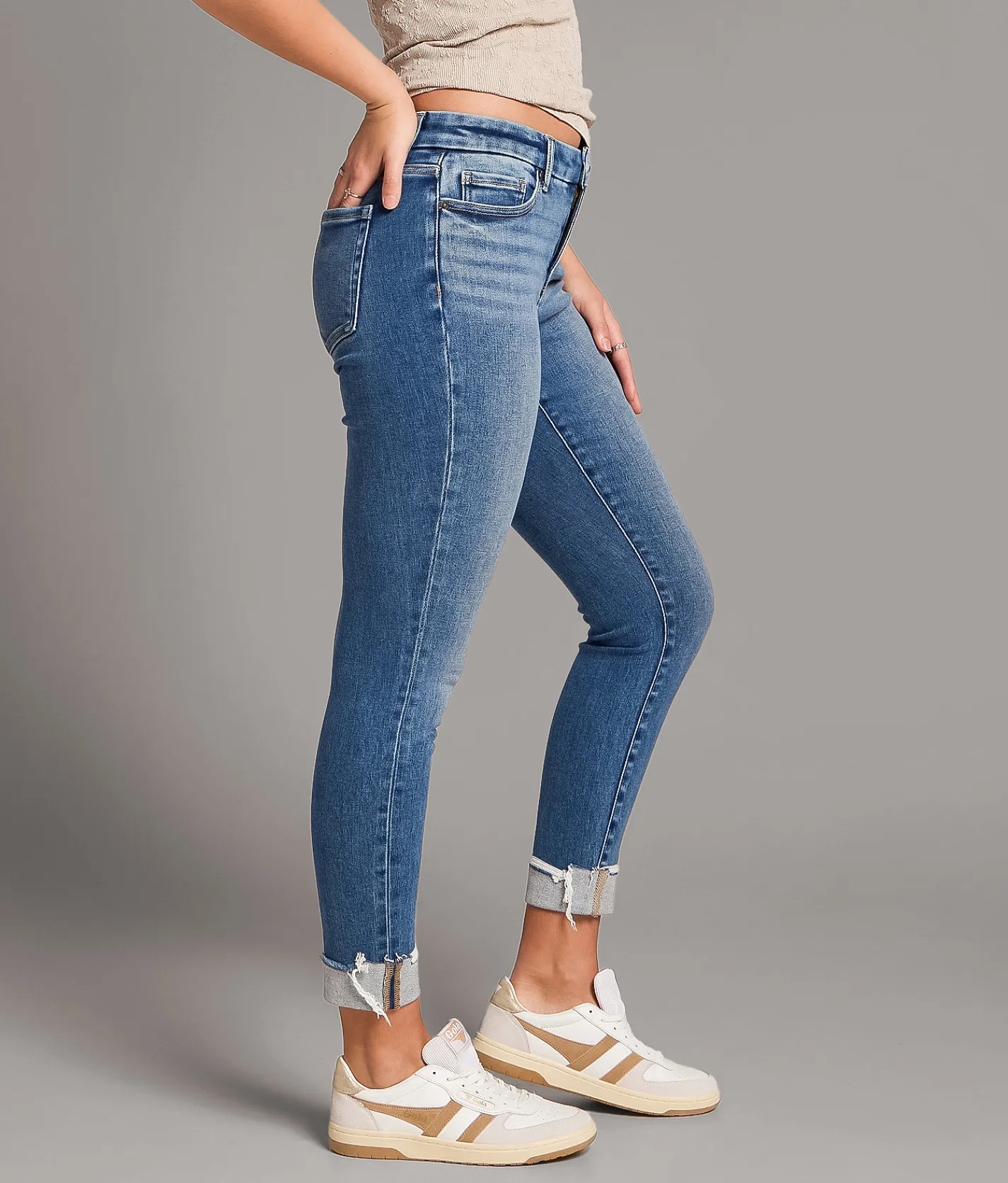 Jeans|Bke Jeans | BKE Gabby Ankle Skinny Stretch Jean Chadis 2