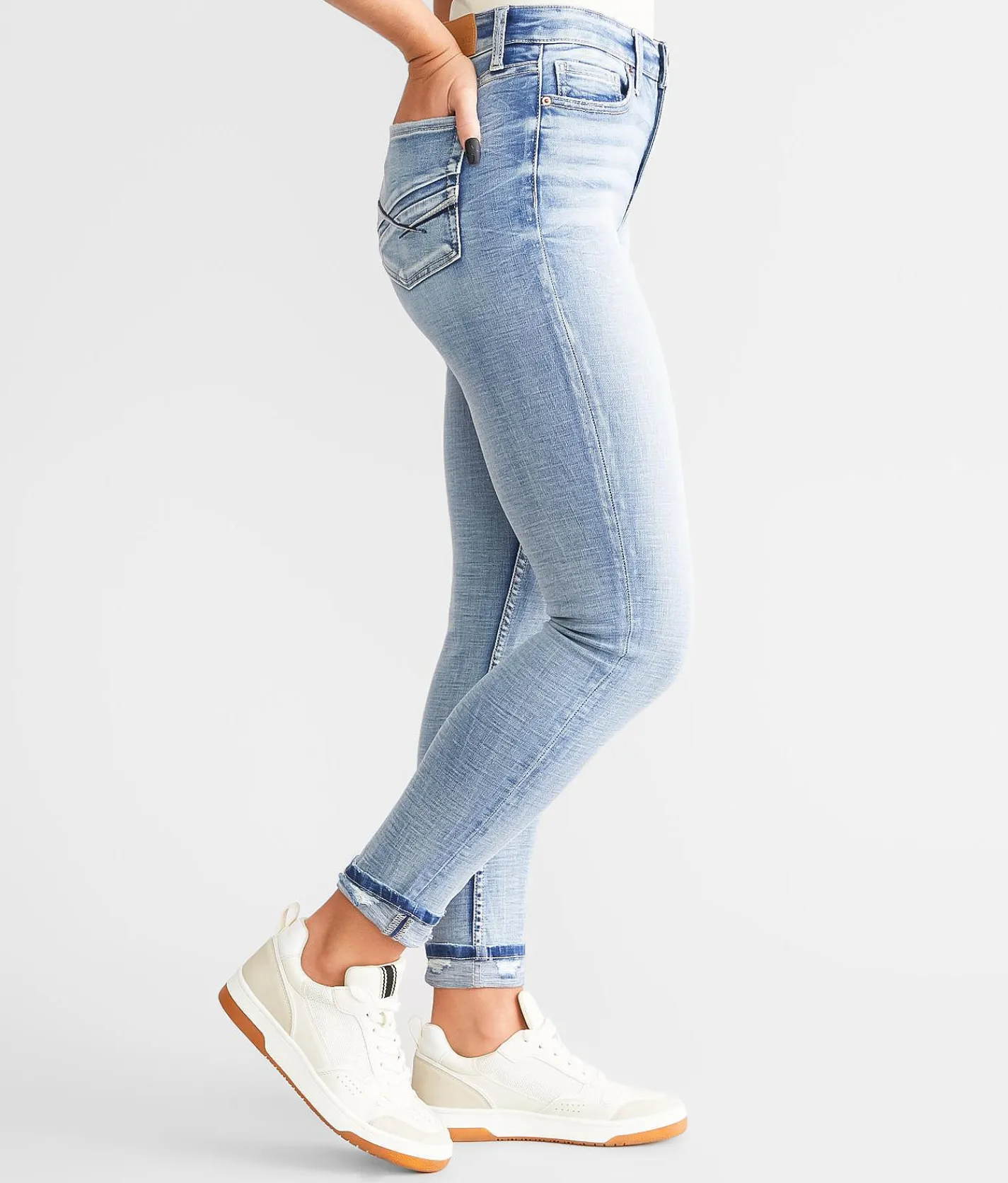 BKE Gabby Ankle Skinny Stretch Jean Gilbert 6 Sale