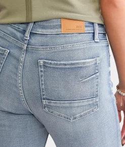 BKE Gabby Ankle Skinny Stretch Jean Elmore 3 Hot