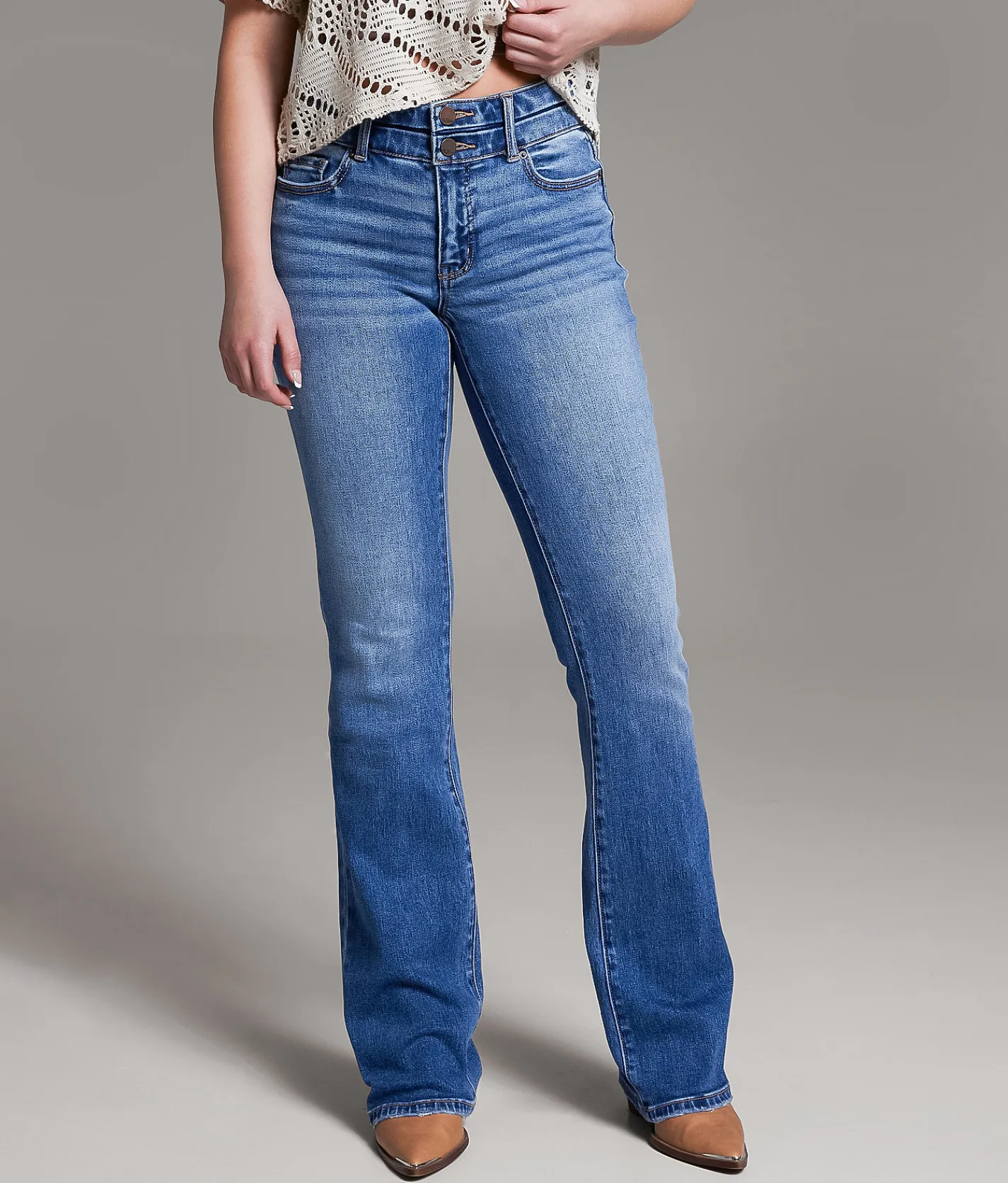 BKE Gabby Boot Stretch Jean Dial Discount
