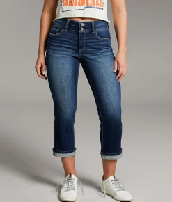 Jeans|Bottoms | BKE Gabby Capri Stretch Cuffed Jean Holder 2