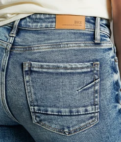 BKE Gabby Capri Stretch Jean Rooney 4