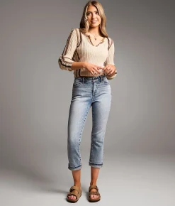 Jeans|Bottoms | BKE Gabby Capri Stretch Jean Rooney 6