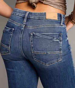 Jeans|Bottoms | BKE Gabby Cropped Straight Stretch Jean Velez 10