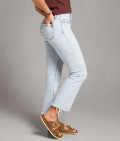 BKE Gabby Cropped Straight Stretch Jean Kerker 11 Outlet