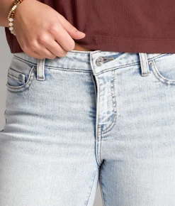 Jeans|Bke Jeans | BKE Gabby Cropped Straight Stretch Jean Kerker 11