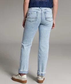 BKE Gabby Cropped Straight Stretch Cuffed Jean Dotson 3 Online