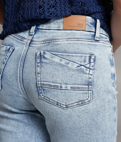 BKE Gabby Cropped Straight Stretch Cuffed Jean Dotson 3 Online