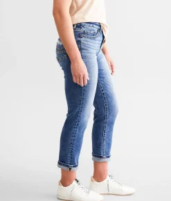 Jeans|Bottoms | BKE Gabby Cuffed Stretch Capri Jean Torrice 4