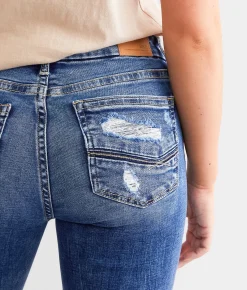 Jeans|Bottoms | BKE Gabby Cuffed Stretch Capri Jean Torrice 4
