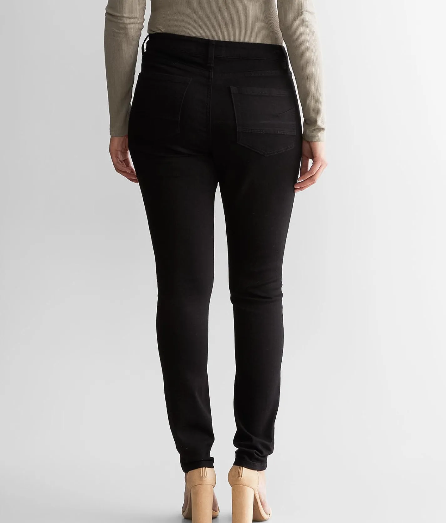 BKE Gabby Skinny Stretch Jean Black Clearance