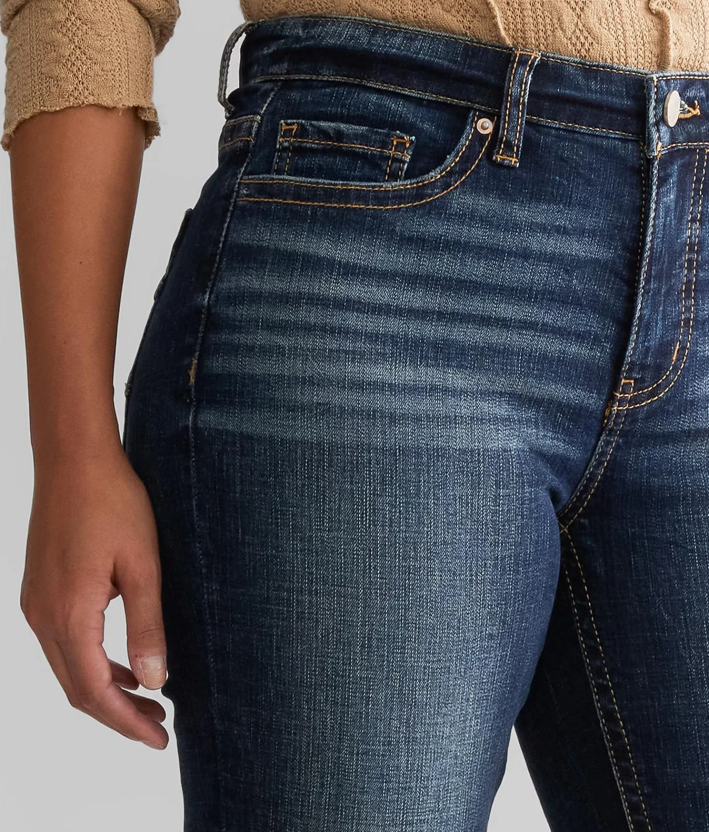 Jeans|Bottoms | BKE Gabby Straight Stretch Cuffed Jean Osteen