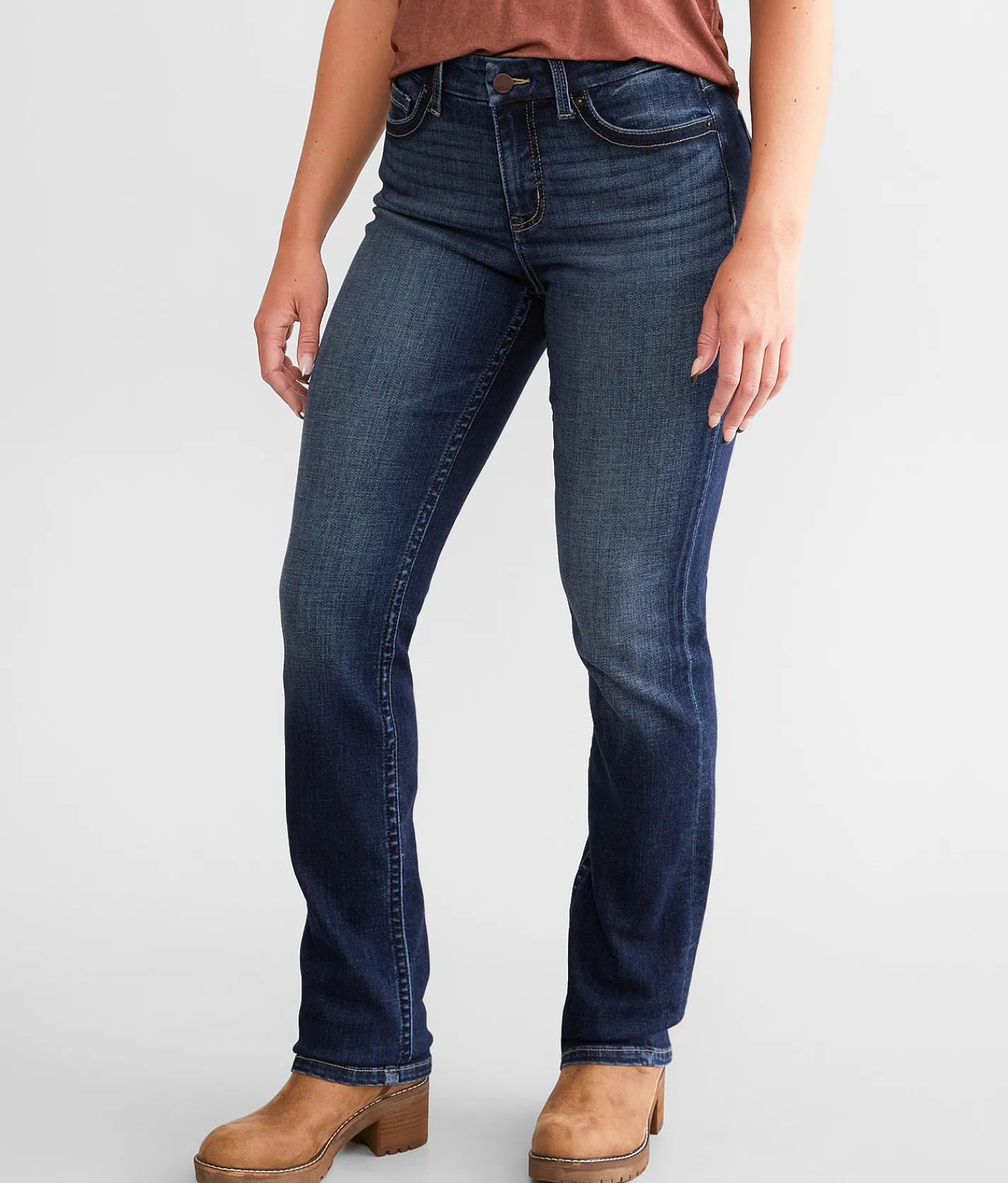 Jeans|Bottoms | BKE Gabby Straight Stretch Jean Rocha