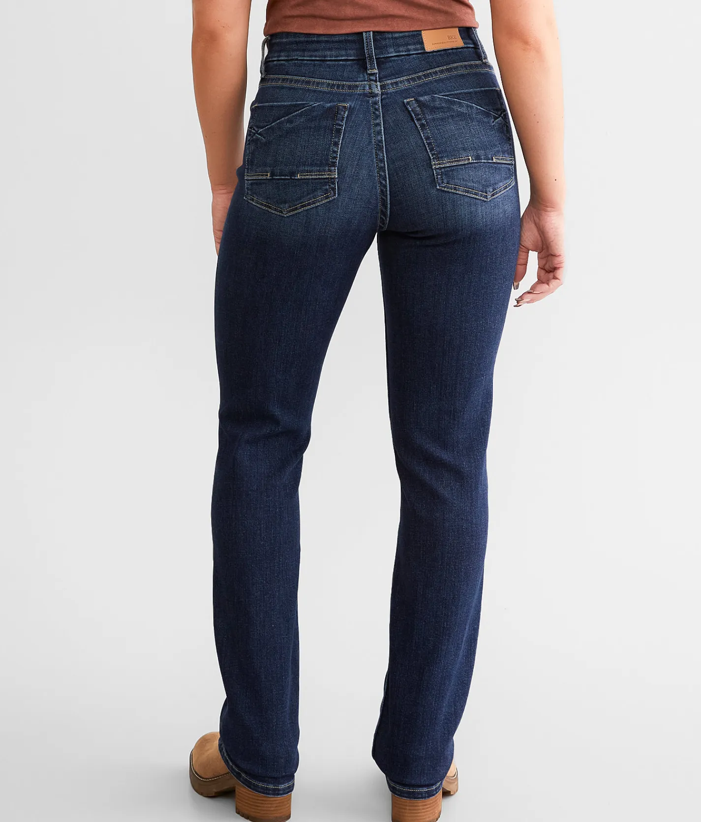 Jeans|Bottoms | BKE Gabby Straight Stretch Jean Rocha