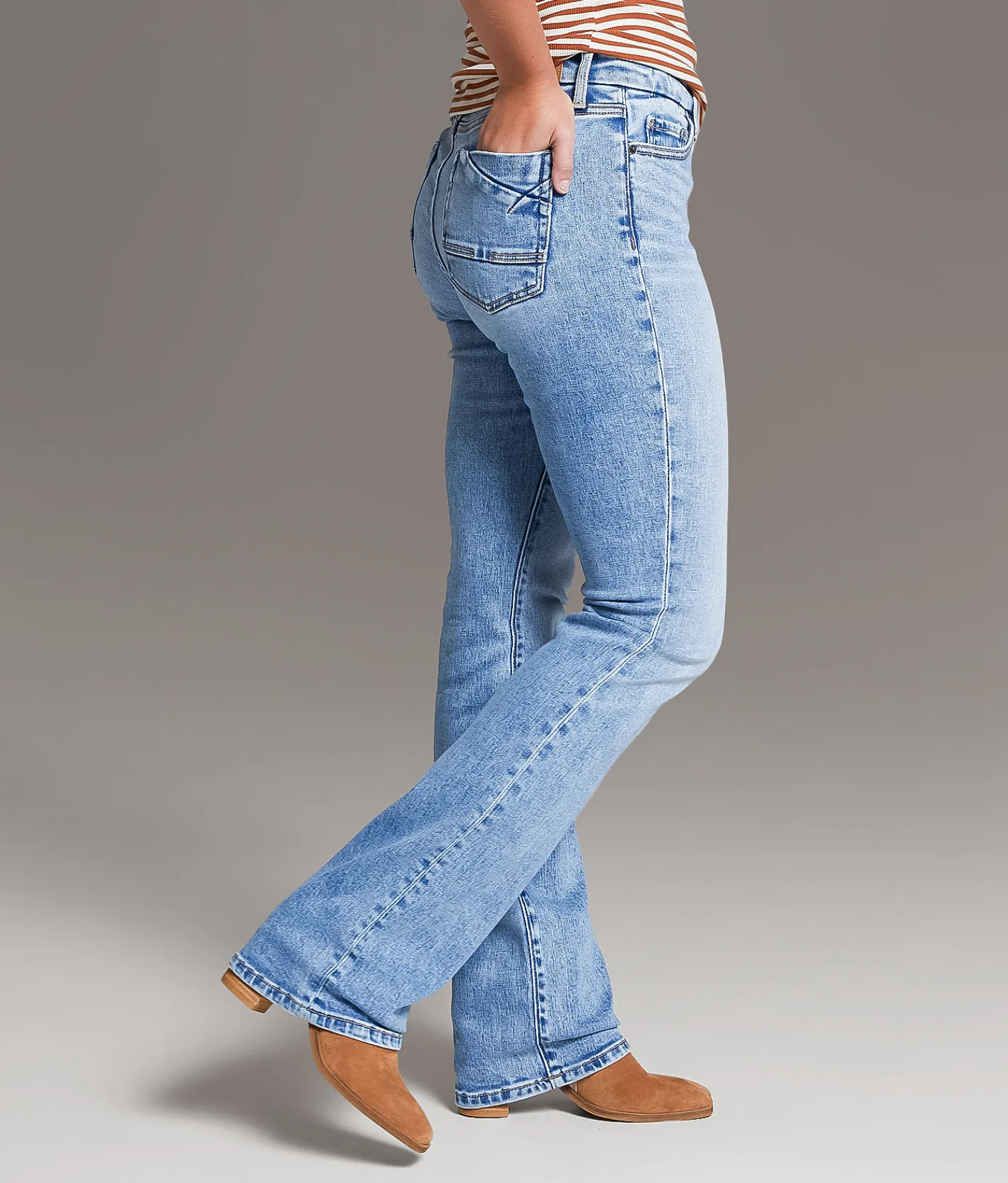 BKE Gabby Tailored Boot Stretch Jean Rosario 2 Clearance