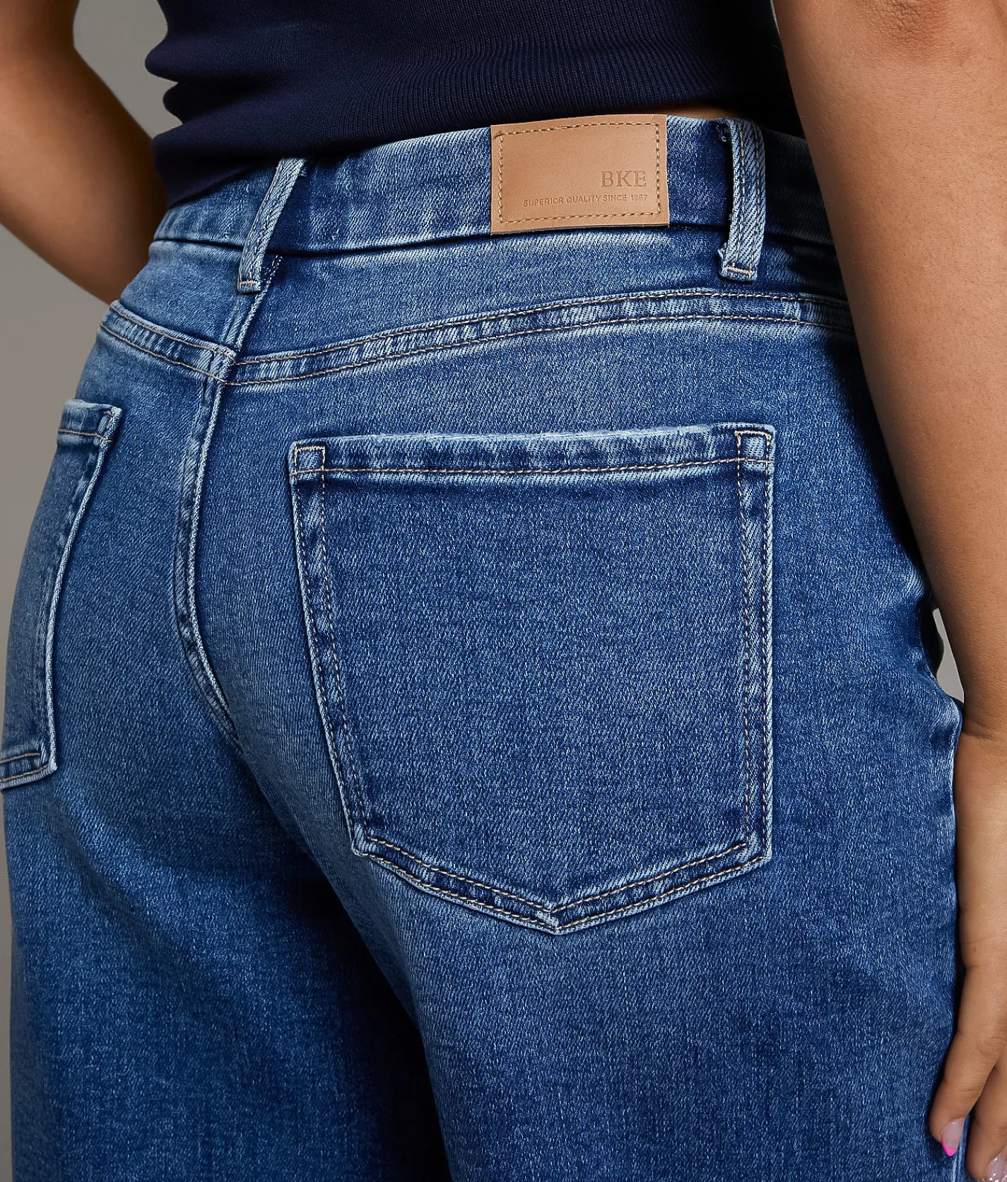 Jeans|Bottoms | BKE Gabby Wide Leg Stretch Jean Peper 3