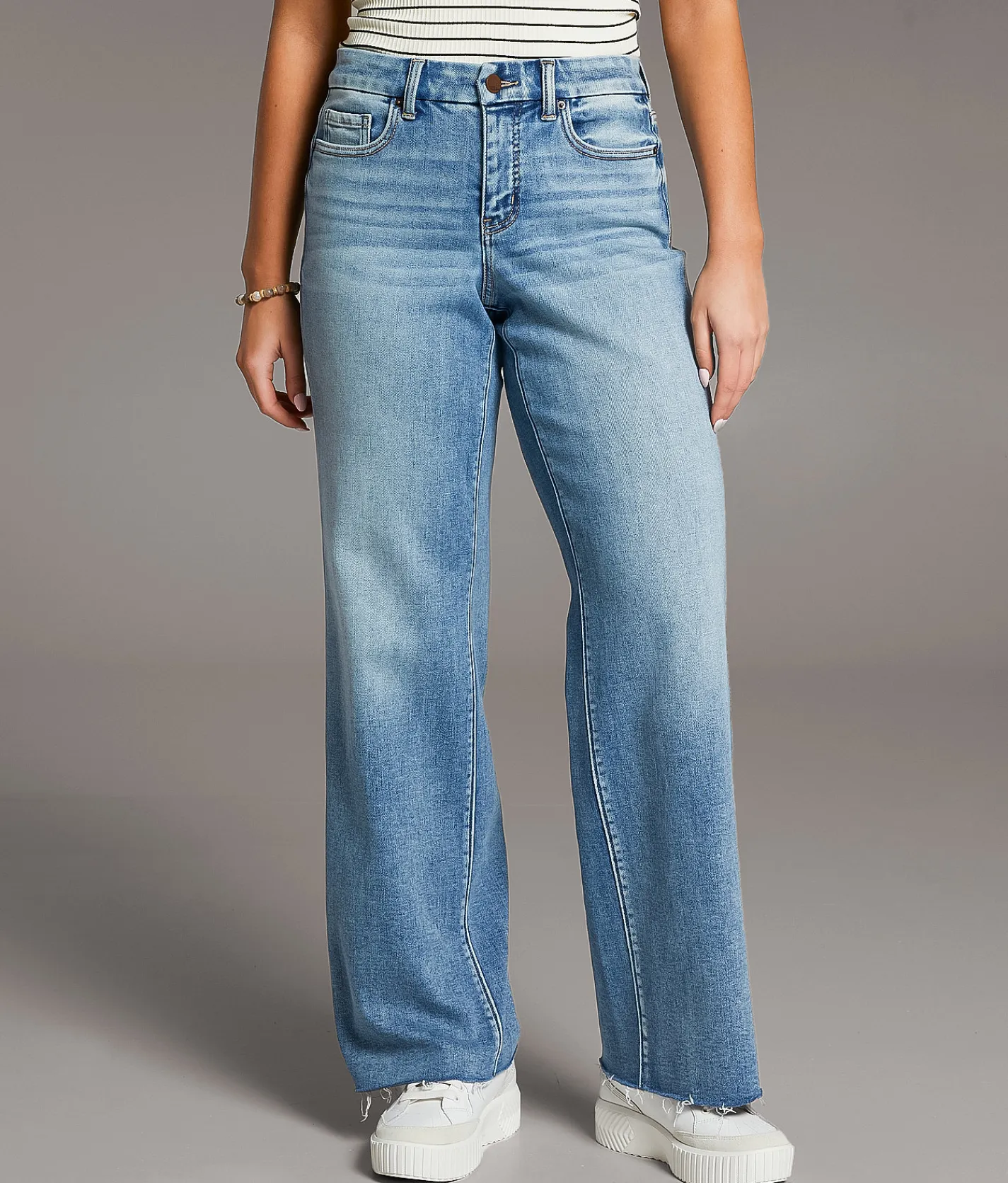 Jeans|Bottoms | BKE Gabby Wide Leg Stretch Jean Sims 3