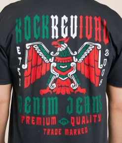 Tops | Rock Revival Gabriel T-Shirt Black