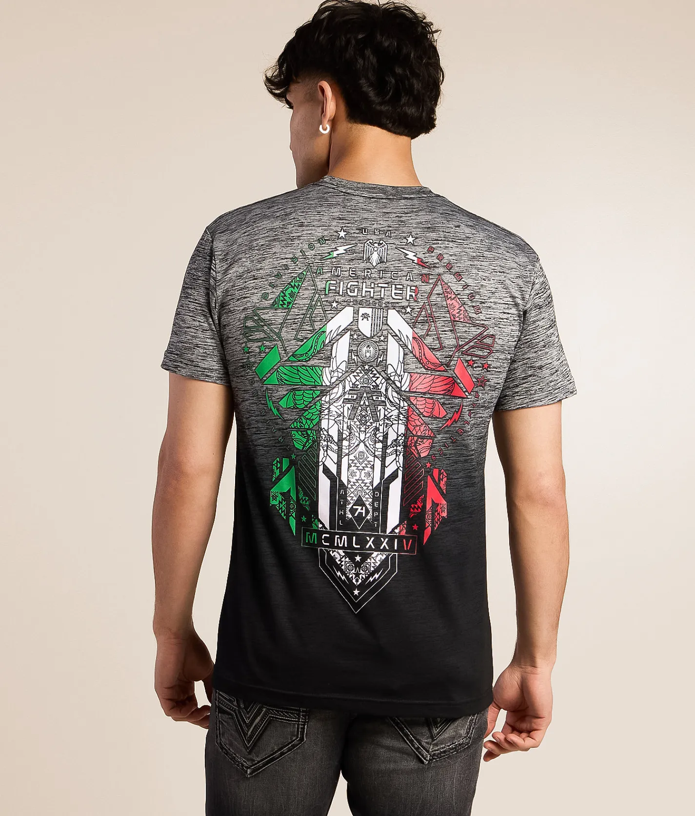 Tops|Graphic T-Shirts | American Fighter Galva T-Shirt Black