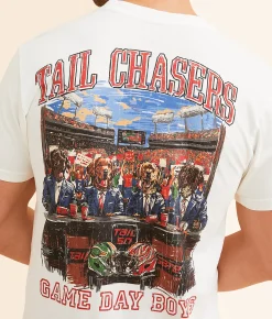 Tail Chasers Club Game Day T-Shirt Black Outlet