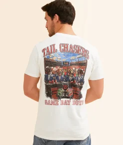 Tail Chasers Club Game Day T-Shirt Black Outlet