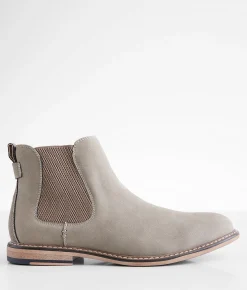 Steve Madden Gandol Chelsea Boot Grey Distr Hot