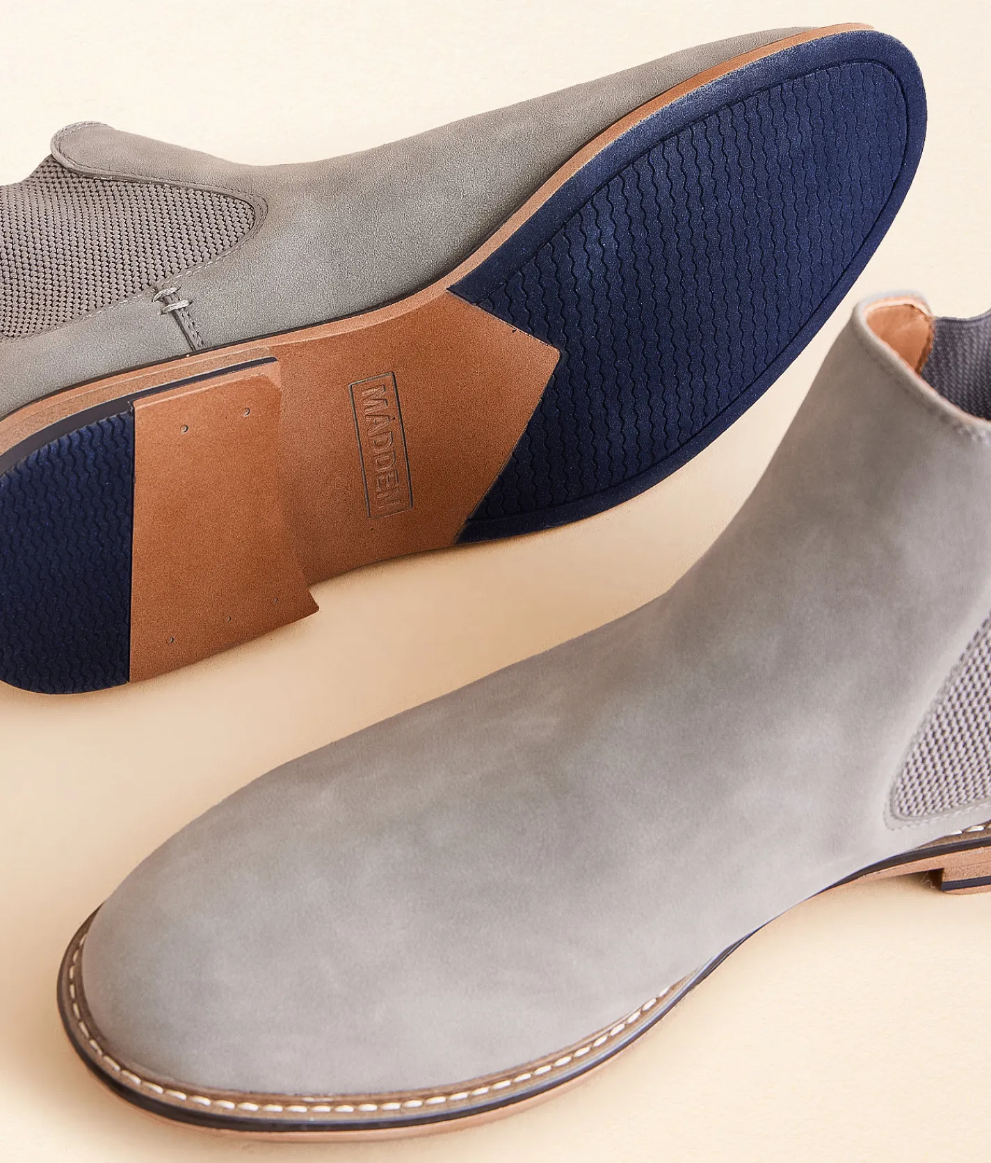Steve Madden Gandol Chelsea Boot Grey Best
