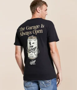 American Needle Garage Beer Can T-Shirt Black Online