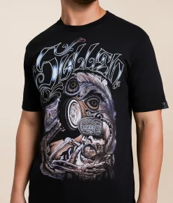 Tops|Graphic T-Shirts | Sullen Garage Ink T-Shirt Jet Black