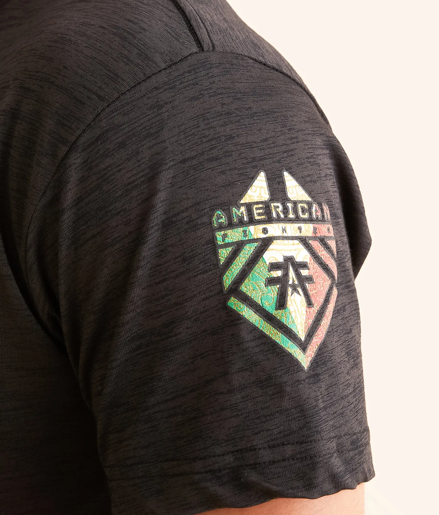 Graphic T-Shirts | American Fighter Garrison T-Shirt Pitch Black