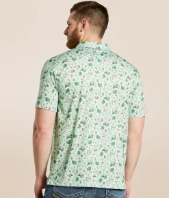 Activewear | Old Row Gator Golf Polo Green